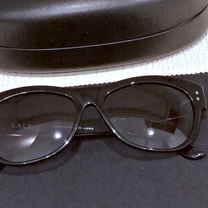 SALT. METTIE Black Sunglasses Made in Japan (Open Box/Display Unit) Handcrafted